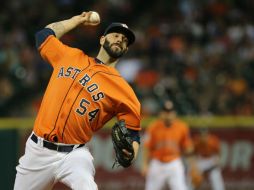Fiers se ha visto sobresaliente en sus tres aperturas por Houston. AFP / S. Halleran