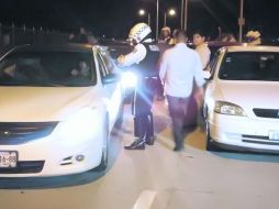DIVERSIÓN ILEGAL. Reportes ciudadanos revelan que van en aumento los arrancones en la metrópoli. ESPECIAL /