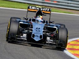 La de hoy fue la segunda mejor posición en una parrilla de salida del piloto azteca. AFP / E. Dunand