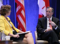 Meade destaca las oportunidades de colaboración que existen entre los países de América del Norte en materia energética, entre otras. NTX / CORTESÍA