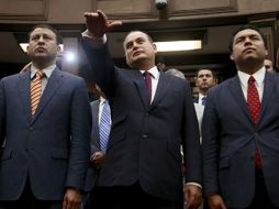 Ante el Pleno de la LXXII Legislatura, José Martín Godoy Castro rindió protesta como Procurador General de Justicia del Estado. TWITTER / @CongresoMich