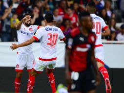Oscar Rojas dio al Toluca el gol de la victoria en el Estadio Jalisco. MEXSPORT / A. Macías