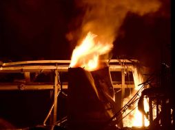 La explosión sucedió poco antes de las nueve de la noche del sábado en Zibo, una ciudad de la provincia de Shandong. AP / G. Xulei