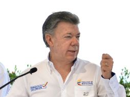 Aseguran que Juan Manuel Santos tratará de hablar con Nicolás Maduro para poder arreglar esta situación. EFE / ARCHIVO