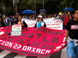 El amparo fue promovido por un segundo grupo de trabajadores de la educación de Oaxaca. NTX / ARCHIVO