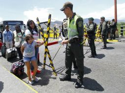 Se está deportando de manera masiva a los colombianos que se encuentran en territorio venezolano. AFP / S. MENDOZA