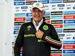 El nuevo técnico del Tri mencionó que un grupo de 23 jugadores serán convocados para los dos juegos amistosos. NTX / P. Sánchez