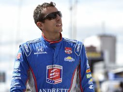 Justin Wilson estrelló su coche durante las últimas vueltas en el 'Tricky Tiangle' del Pocono Raceway. AP / ARCHIVO