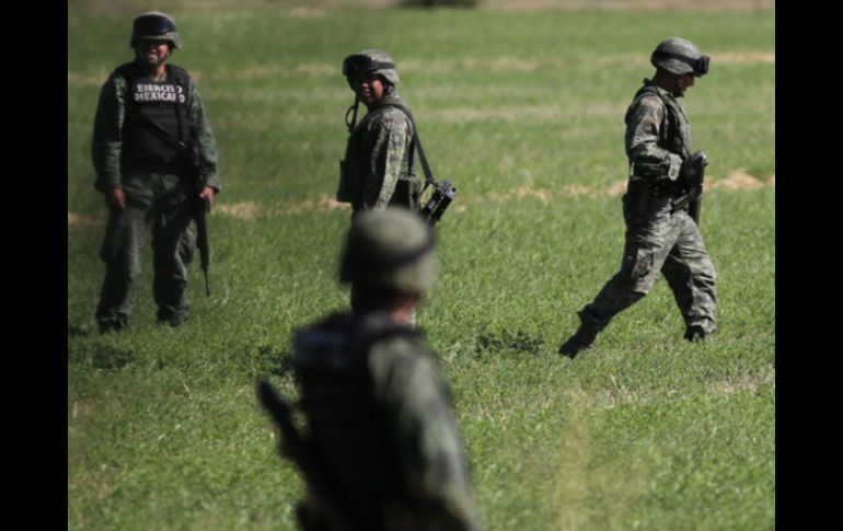 El pasado 22 de mayo fueron encontrados 42 civiles muertos, la mayoría relacionadas por la autoridad federal con el CNG. EFE / ARCHIVO