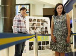 En la imagen el director de la película, Andrés Clariond y la actriz Verónica Langer. EL INFORMADOR / A. Camacho