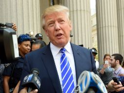 Trump en repetidas ocasiones ha mostrado su inconformidad hacia los inmigrantes mexicanos. AFP / D. Emmert