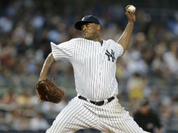 Sabathia abandonó su apertura del domingo contra Cleveland tras trabajar apenas dos entradas y dos tercios.  /