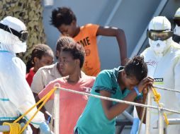 La crisis migratoria, entre las más graves de la historia reciente de Europa, está desbordando a Italia. AP / C. Imbesi