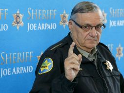Arpaio tiene a gala ser uno de los 'alguaciles más duros de Estados Unidos'. AP / ARCHIVO