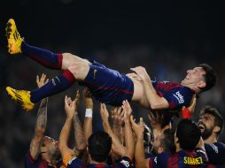 El delantero argentino realizó una gran maniobra que puso a su equipo adelante en la ida. AP / ARCHIVO