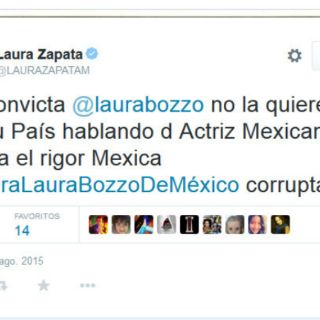 Laura Zapata se lanza contra Laura Bozzo
