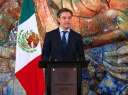 Al tomar posesión del cargo, Nuño agradece antes que nada la labor del ex secretario Chuayffet. TWITTER / @SEP_mx