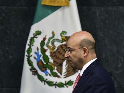 Para el PRD no basta el cambio de Monte Alejandro Rubido por Renato Sales como Comisionado de Seguridad. AFP / R. Schemidt