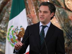 Sobre posibles aspiraciones presidenciales, el funcionario rechaza dichos planteamientos. NTX / J. Pazos