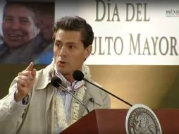 Peña Nieto dice que el objetivo de la política social es abrir espacios para las nuevas generaciones tanto para los adultos. YOUTUBE / Gobierno de la República