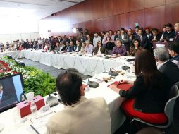 El PRI y aliados aseguran que tratarán de convencer a los demás partidos de que sus propuestas están abiertas al debate. NTX / ESPECIAL