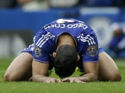 Diego Costa lamenta la derrota de su equipo. AP / M. Dunham