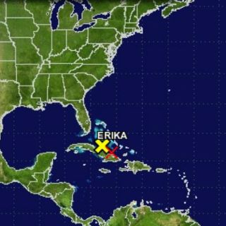 'Erika' llega a Cuba como depresión tropical