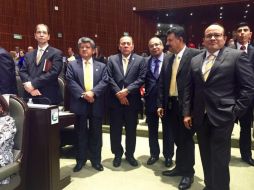 Asisten 487 diputados electos a la Sesión Constitutiva de la LXIII Legislatura. TWITTER / @Jesus_ZambranoG