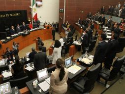 La bolsa en dinero que se llevará cada diputado contendrá la parte proporcional de aguinaldo, que equivale a 100 mil pesos. NTX / ARCHIVO