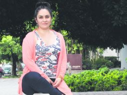 Olinka Huerta está decidida a enfrentar el reto, y para ello está dispuesta a prepararse al máximo. EL INFORMADOR / A. Camacho