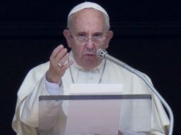 Francisco dedicó la oración por quienes sufren por estas prácticas. EFE / C. Peri