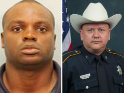 Se desconocen los motivos de Shannon J. Miles para realizar el homicidio del policía Darren Goforth. AFP / Harris County Sheriff's Office