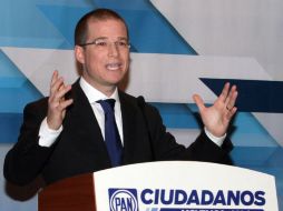 Recordaron a Anaya su compromiso de presentar públicamente su declaración patrimonial. NTX / ARCHIVO