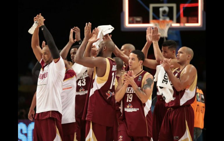 Venezuela destacó desde el inicio del partido. EFE / J. Méndez