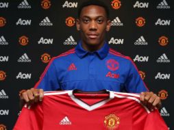 Anthony Martial ha recibido elogios a su llegada a Inglaterra. TWITTER / @ManUtd