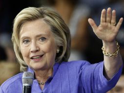 La candidata se enfrenta a cuatro rivales mas para representar al Partido Demócrata en las elecciones de 2016. AP / ARCHIVO