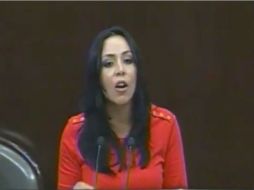 Rocha Aguilar presenta el posicionamiento de su bancada en torno al Tercer Informe de Gobierno de Presidente de la República. YOUTUBE / Senado de México