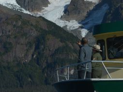 ‘Este es uno de los glaciares más estudiados por su accesibilidad’, dijo el presidente estadounidense. AFP / M. Ngan