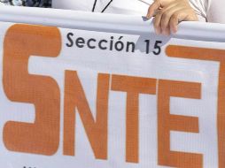 Los inconformes aseguran que cuentan con el respaldo del Comité Ejecutivo Nacional del SNTE para este paro laboral. NTX / ARCHIVO