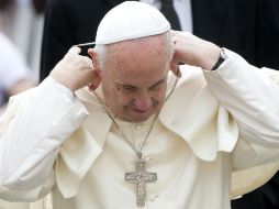 Una vez más, el Pontífice pidió que cesen los conflictos en el mundo. EFE / C. Peri