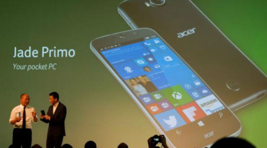 Acer es el primer fabricante que se suma al desarrollo específico de teléfonos para Windows 10. TWITTER / @windowsteambr