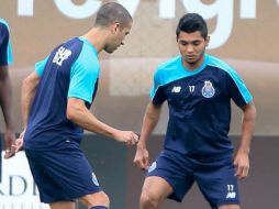 Jesús Corona ya entrenó con los Dragones. TWITTER / @FCPorto