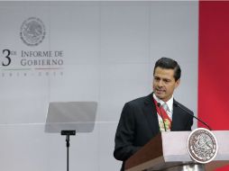 El Presidente destacó las relaciones del País entre EU, Centroamérica y Europa. EFE / J. Méndez