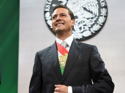 En su mensaje en torno a su Tercer Informe, Peña Nieto anunció que fortalecerá el desarrollo de las regiones, entre otras cosas. NTX / Presidencia