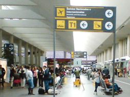 Aeropuerto. Se demoraría.  EL FINANCIERO ARCHIVO  /