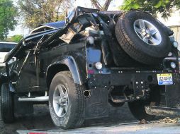 El Grupo Fernández negó que el cantante fuera a bordo del auto al momento del accidente. ESPECIAL /