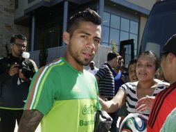 El equipo nacional prepara amistoso en EU contra Trinidad. EFE / G. Frey