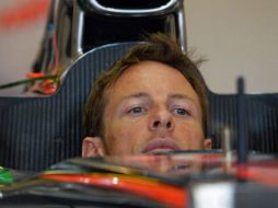 En Spa, Bélgica, Jenson Button arrancó penúltimo. AFP / ARCHIVO