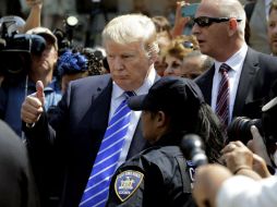 Trump aparece con el 30 por ciento del apoyo de los republicanos, según la encuesta de la Universidad de Monmouth. EFE / ARCHIVO