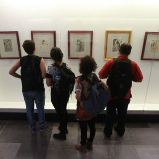 José Clemente Orozco y Salvador Dalí en el Tren